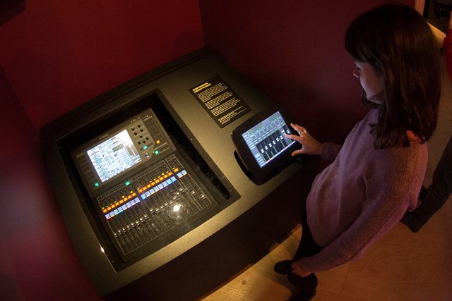 yamaha ql1 at v&a theatre exhibition