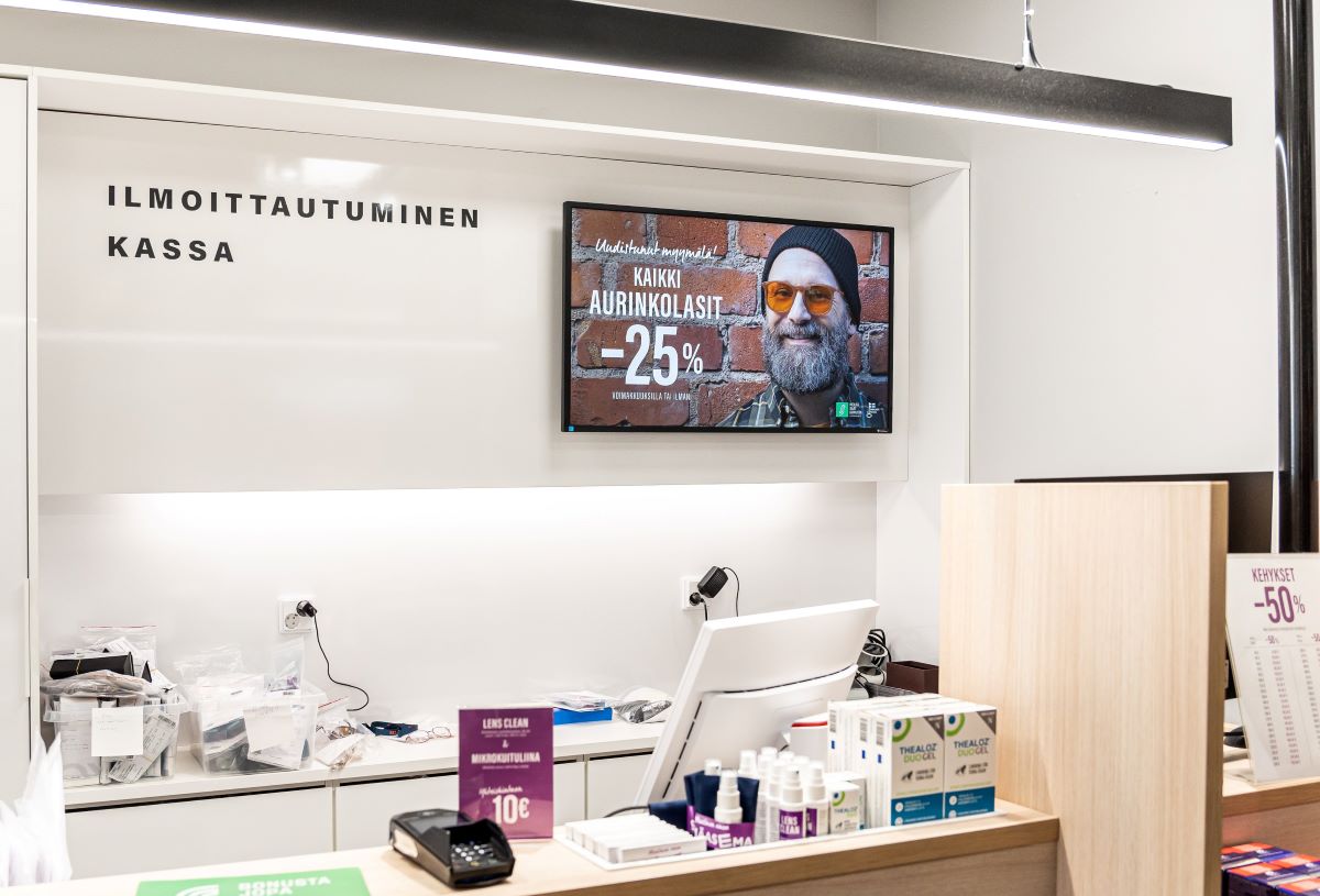 All Eyes In Finland Are On Philips D Line Displays AV technology