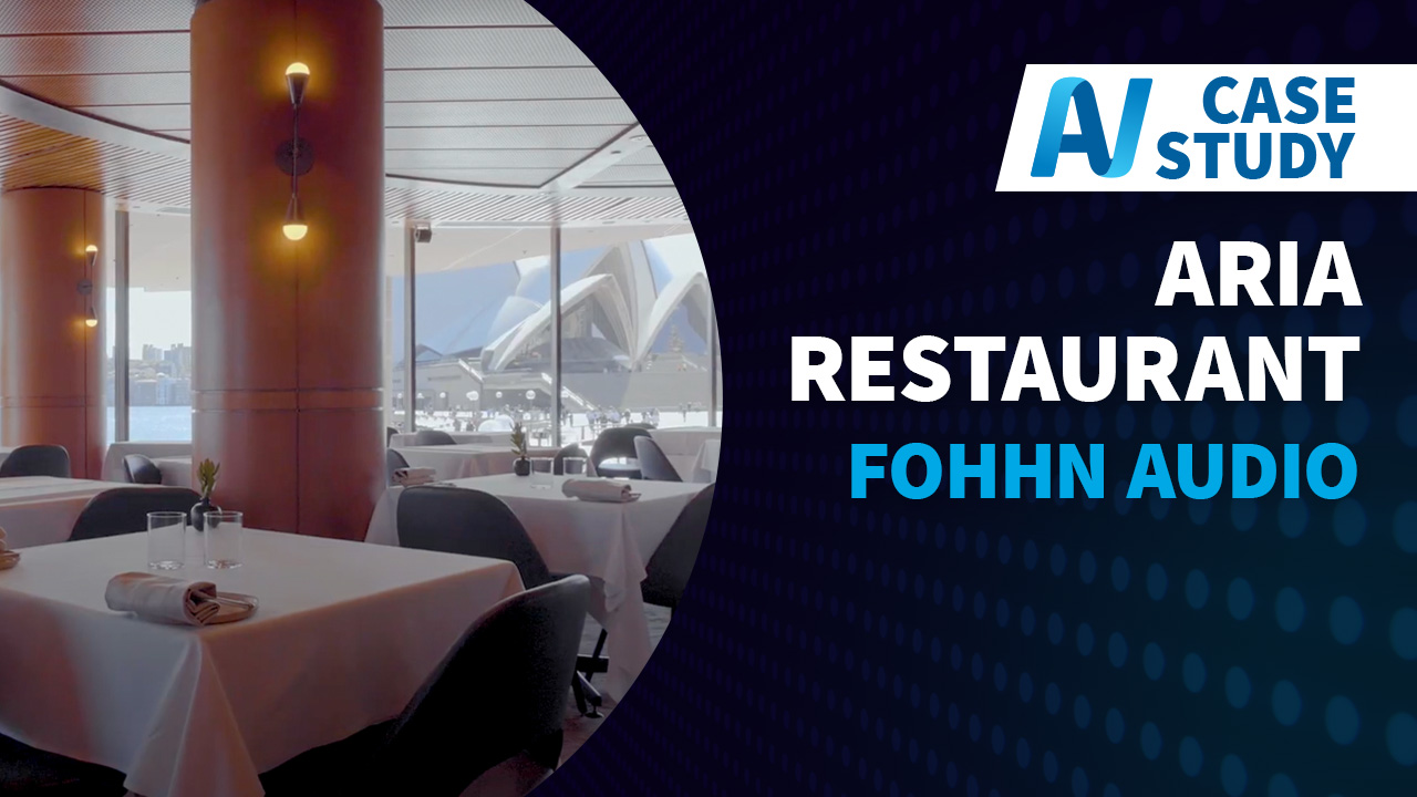 Video: Aria Restaurant Upgrades Audio with Fohhn