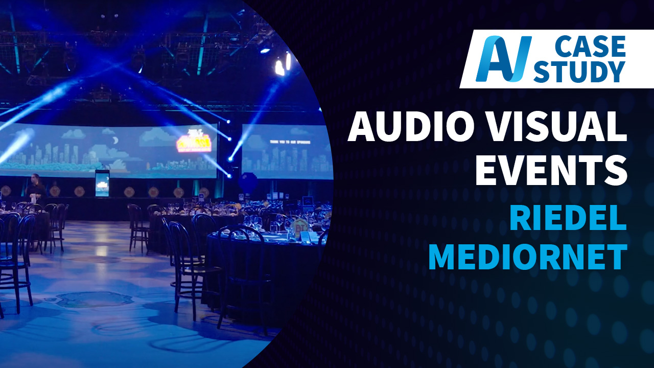 Video: Riedel MediorNet Empowers Audio Visual Events