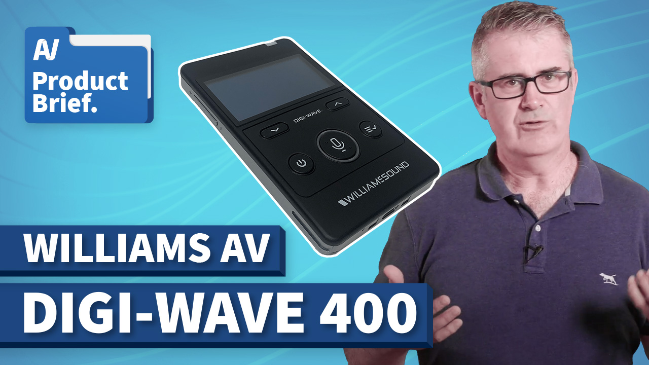 AV Product Brief: Williams AV Digi-Wave 400