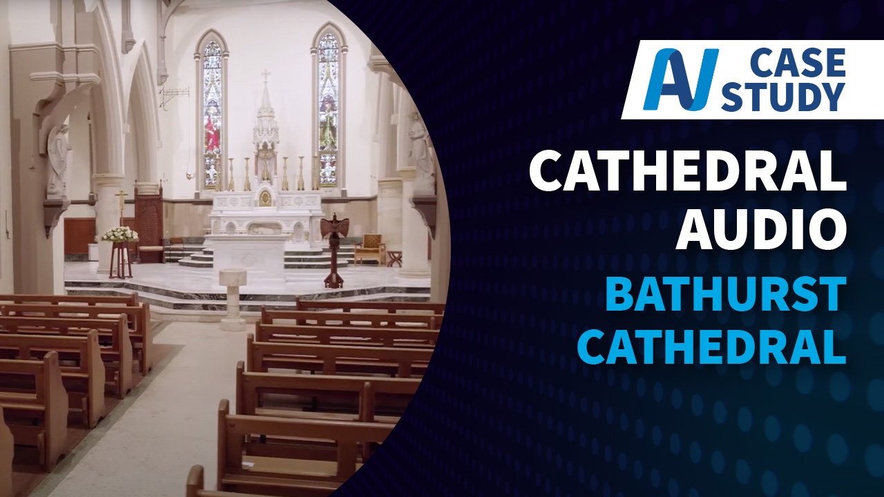 Video: Bathurst Cathedral Upgrades PA with Bose MSA12X