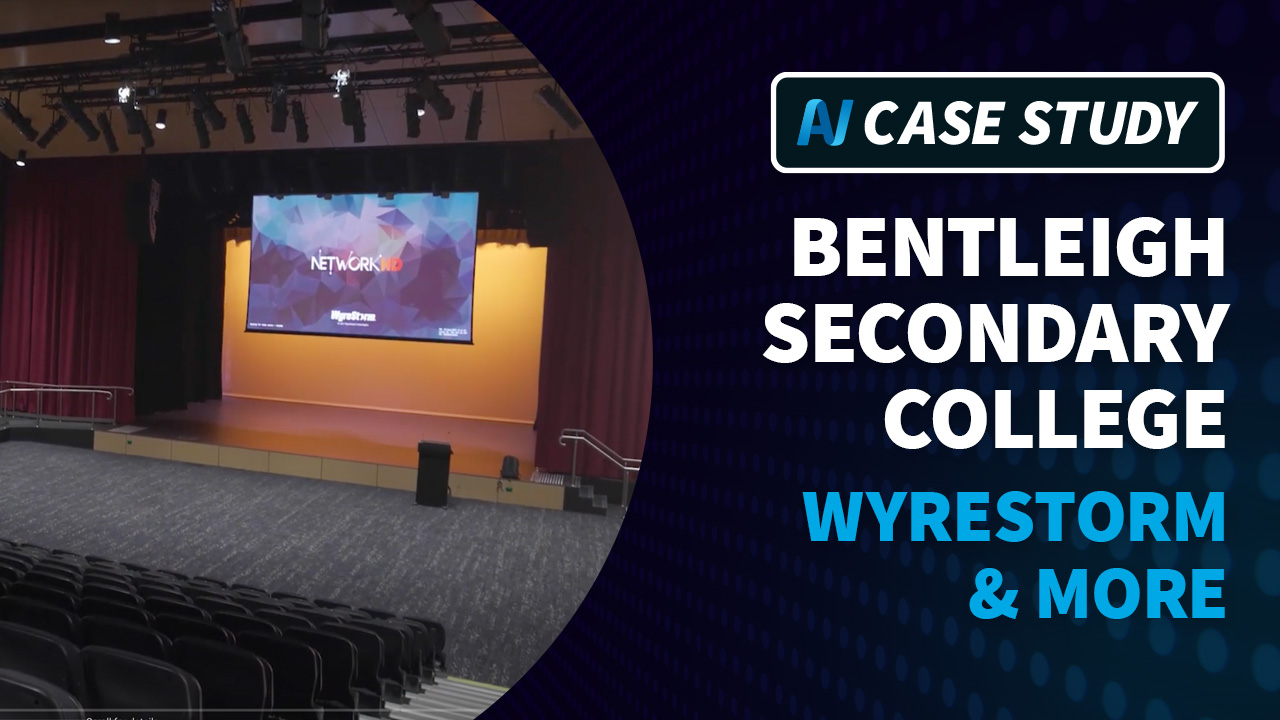 Video: Bentleigh Secondary's Performing Arts Precinct Comes Alive with WyreStorm, AVer & Digital Projection