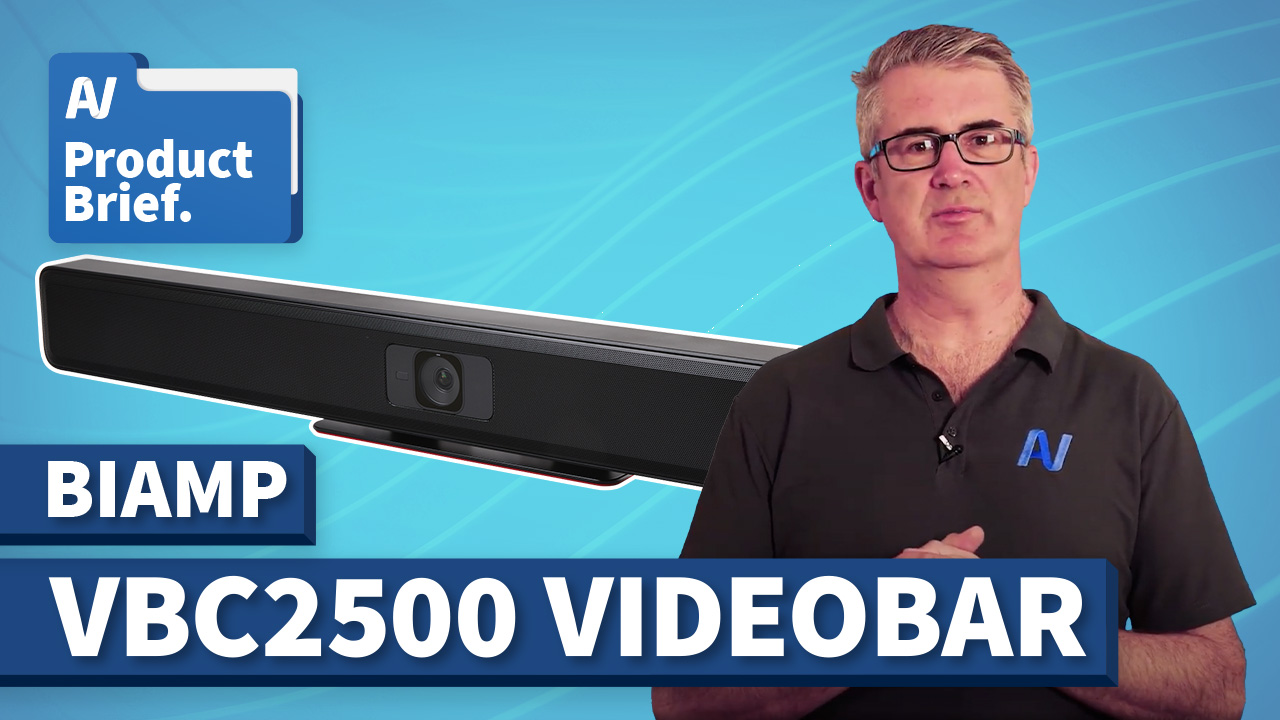AV Product Brief: Biamp VBC2500 Videobar