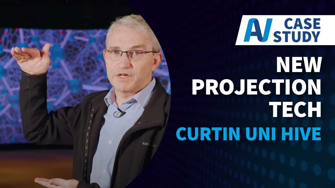 Video: World-First Digital Projection Satellite MLS Install at Curtin University HIVE