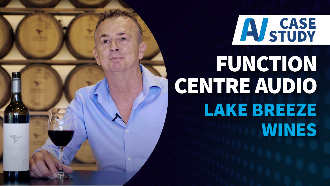 Video: Lake Breeze Wines Function Space Grows with Bose