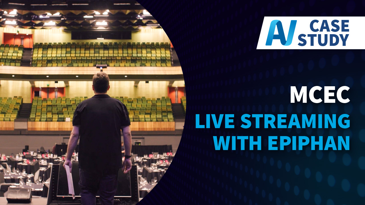 Video: MCEC Live Streams Powered by Epiphan Pearl