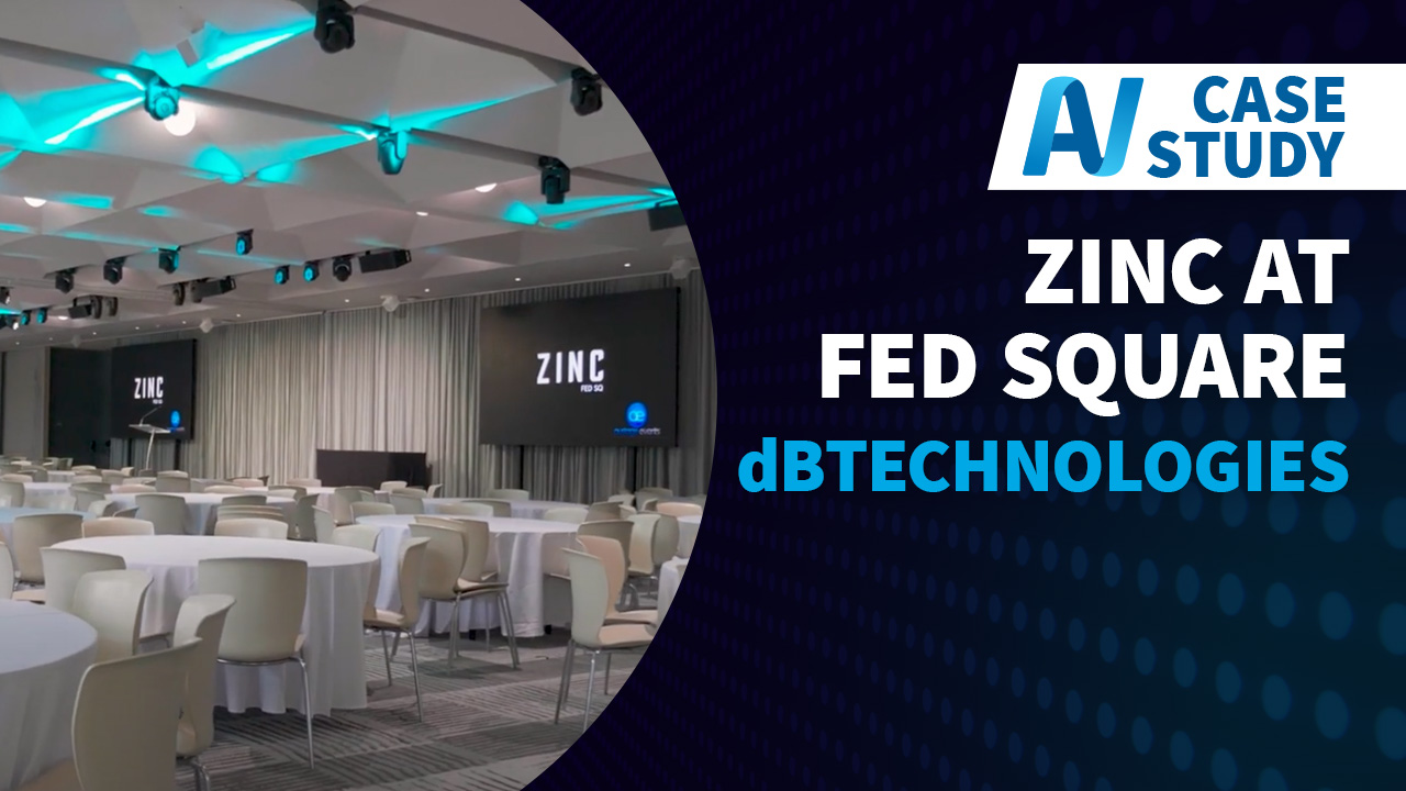 Video: Zinc Function Space at Fed Square Installs dBTechnologies