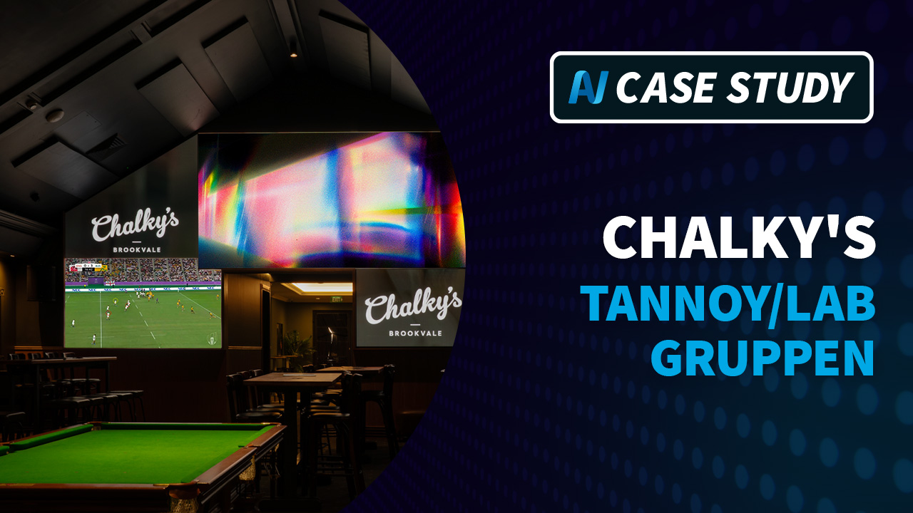Video: Tannoy & Lab Gruppen Set the Vibe in Chalky's Pool Room