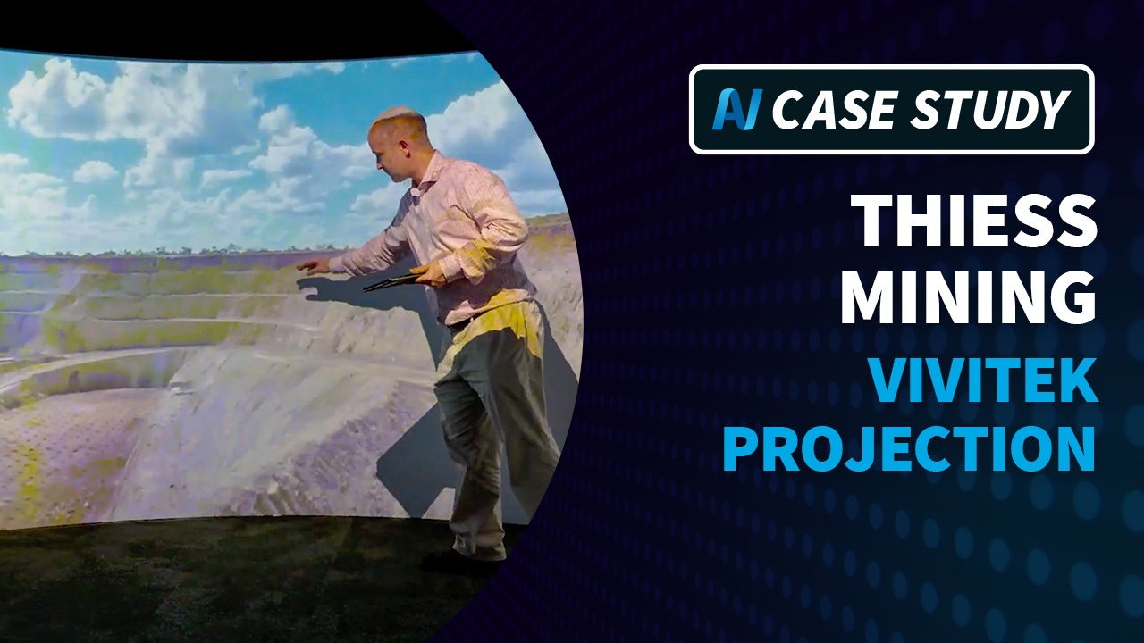 Video: Immersive Igloo Vision Theatre at Thiess Mining
