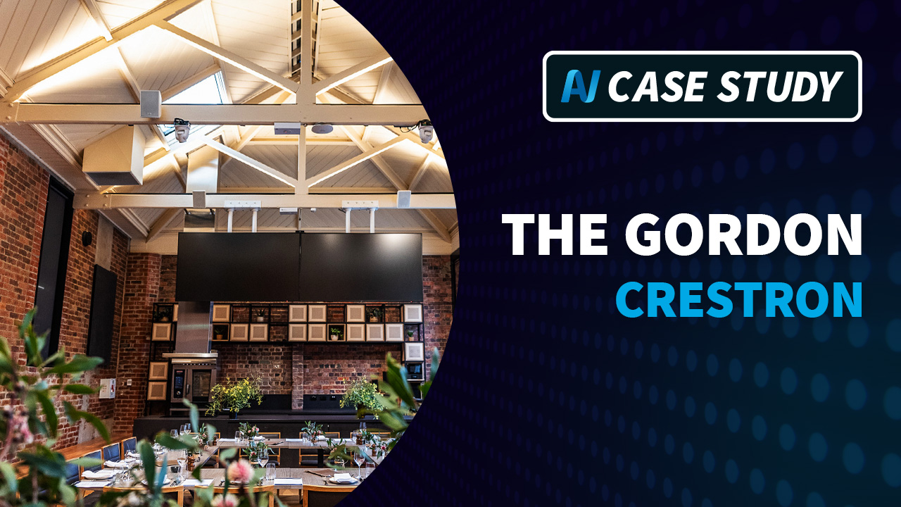 AV Video Case Study: Hybrid Culinary Education at The Gordon with Crestron