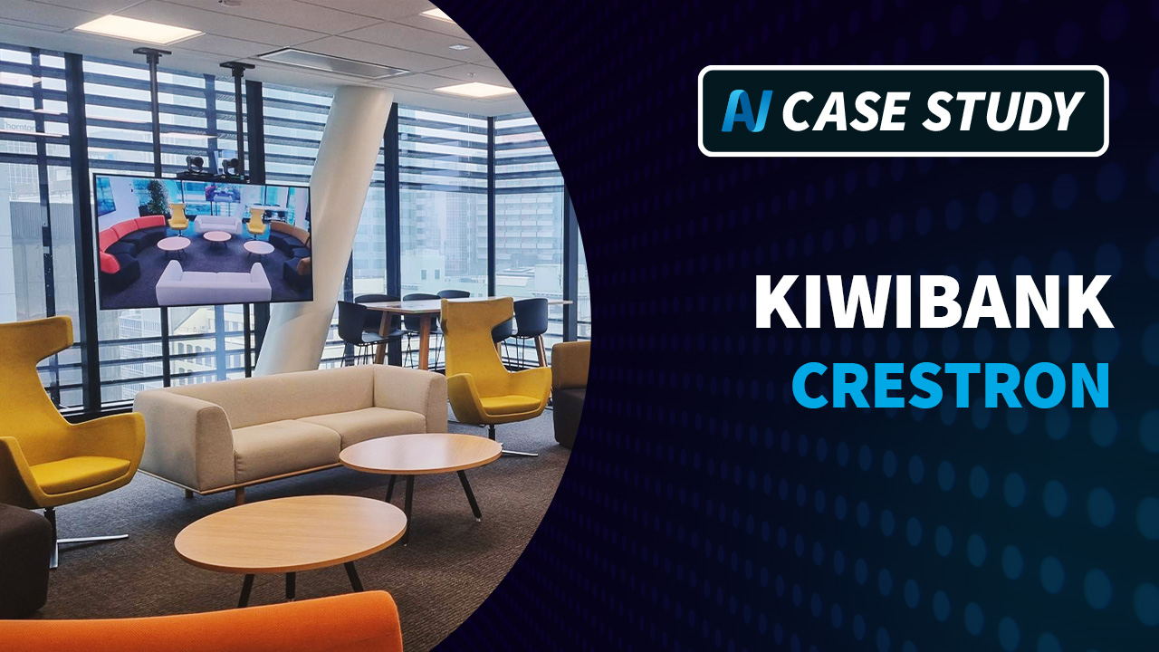 AV Video Case Study: Kiwibank Transforms Its Meeting Rooms with Crestron