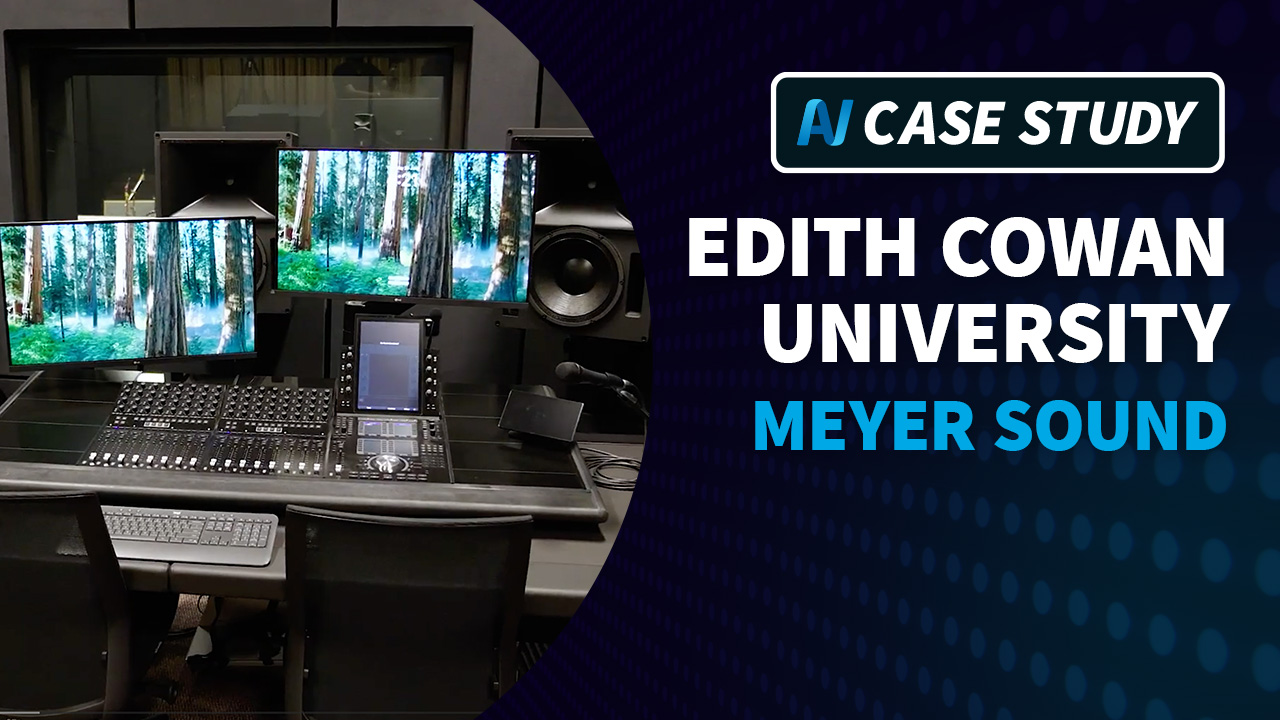 AV Video Case Study: ECU City – Audio Monitoring in Studio & Broadcast Spaces