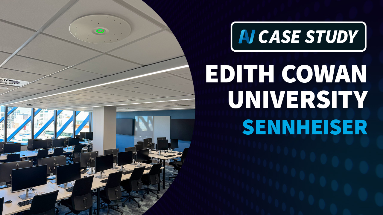 AV Video Case Study: ECU City – Ceiling Microphones in Teaching Spaces
